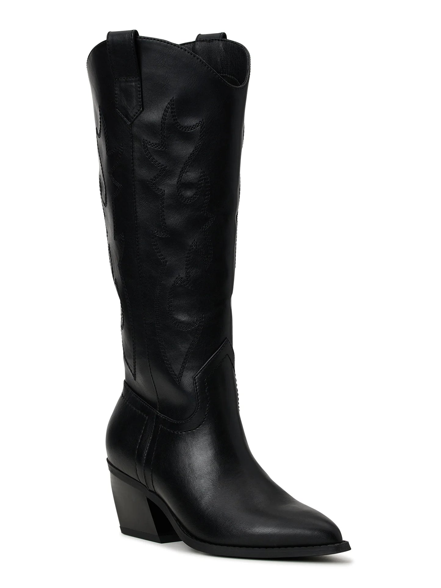 Women'S Embroidered Tall Western Boots, Sizes 6-11