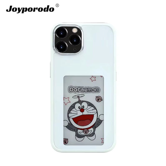 NFC Phone Case Wholesale LED Smart E Ink Screen Phone Cases PC Cover for Iphone NFC 12 13 14 15 Pro Max DIY Phone Display Case