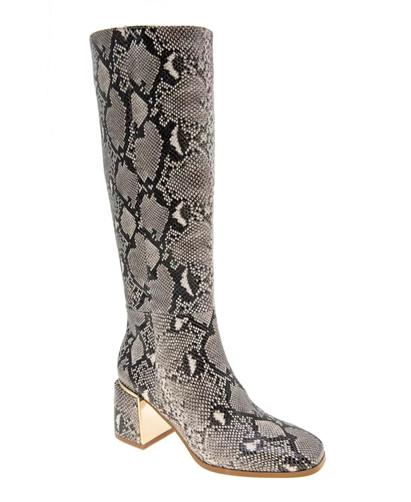 Women'S Seena Block Heel Square Toe Tall Boots