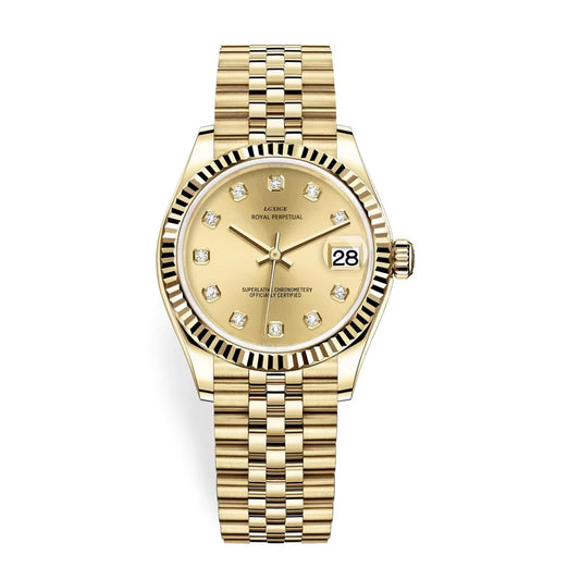 LGXIGE Crystal Women Bracelet Watches Top Brand Fashion Diamond Ladies Quartz Watch Steel Female Wristwatch Montre Femme Relogio