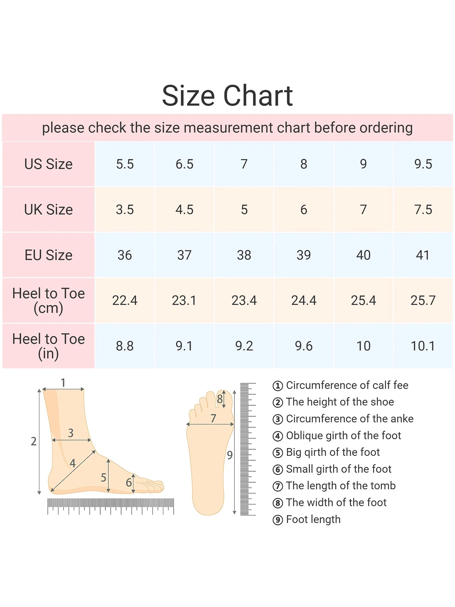 Women'S Relaxed Pointed Toe Block Heel Knee High Boots Red 5.5