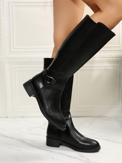 Thigh High Boots for Women 2024 Spring Autumn New Arrivals Winter Plush over the Knee Boots Petite Size