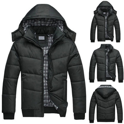 Winter Coats for Men Jackets for Men Men'S Mountain Waterproof Ski Snow Jacket Winter Windproof Rain Jacket Slim Fit Lightweight Sportswear Jacket Outwear Black 3XL
