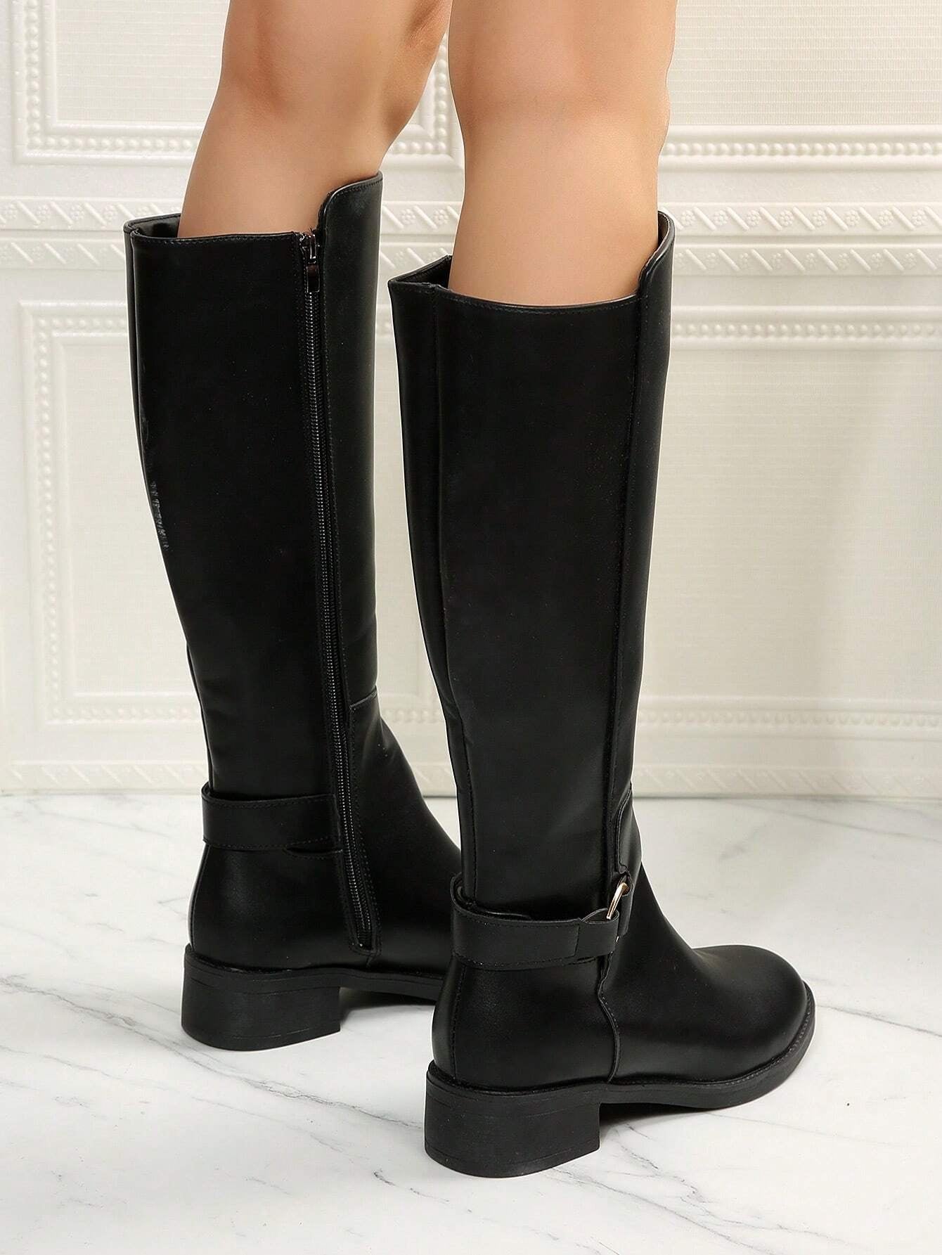 Thigh High Boots for Women 2024 Spring Autumn New Arrivals Winter Plush over the Knee Boots Petite Size