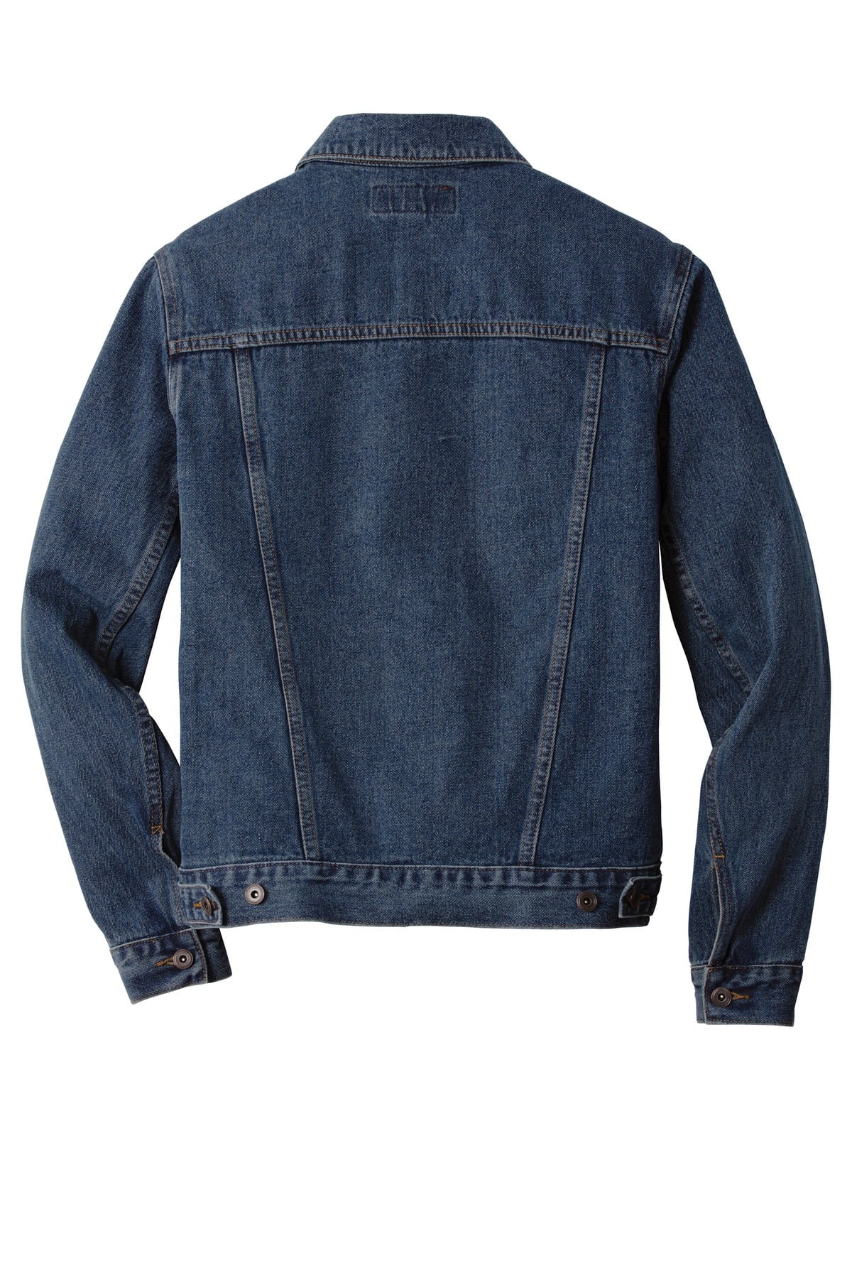 Men'S 100% Stonewashed Indigo Denim Jacket