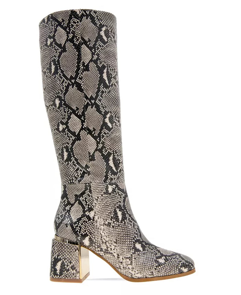 Women'S Seena Block Heel Square Toe Tall Boots