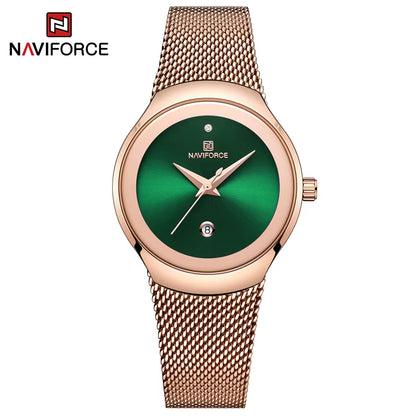 Watch Women Fashion Dress Quartz Watches Lady Stainless Steel Waterproof Wristwatch Simple Girl Clock Relogio Feminino
