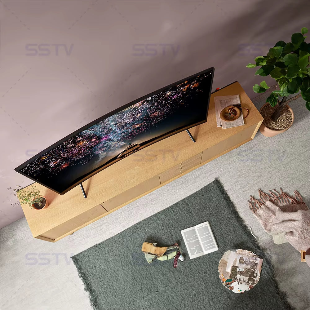 Curved Screen Tv 65 Inch Google Webos Android Smart Tv Television 65 Inch 4K UHD LED Tv