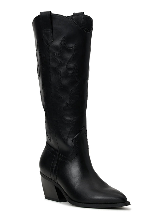 Women'S Embroidered Tall Western Boots, Sizes 6-11