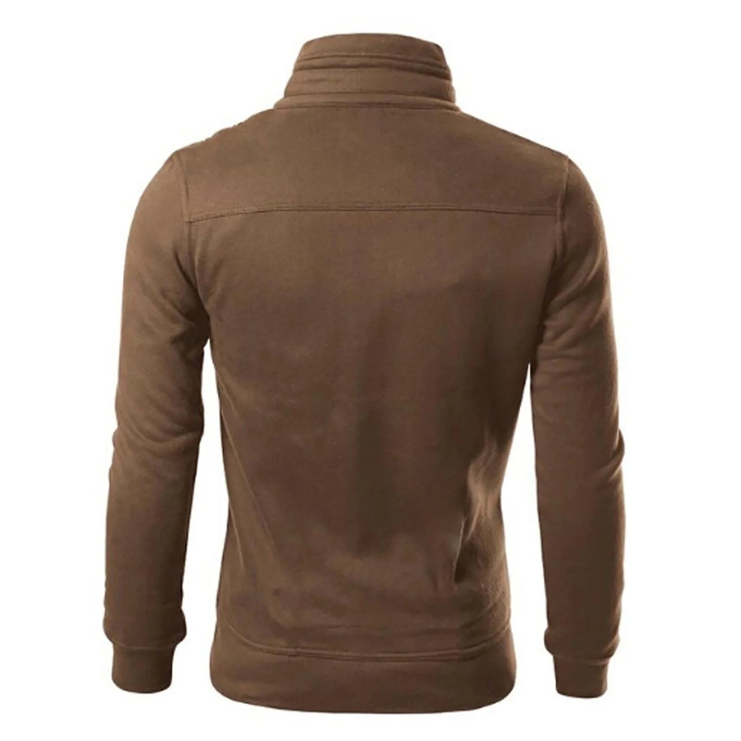 Puffer Jacket Men Men'S Lightweight Jackets Casual Laycollar Jacket Front-Zip Golf Jacket Work Coat Windbreaker with Zip Pockets Coffee,Xxl